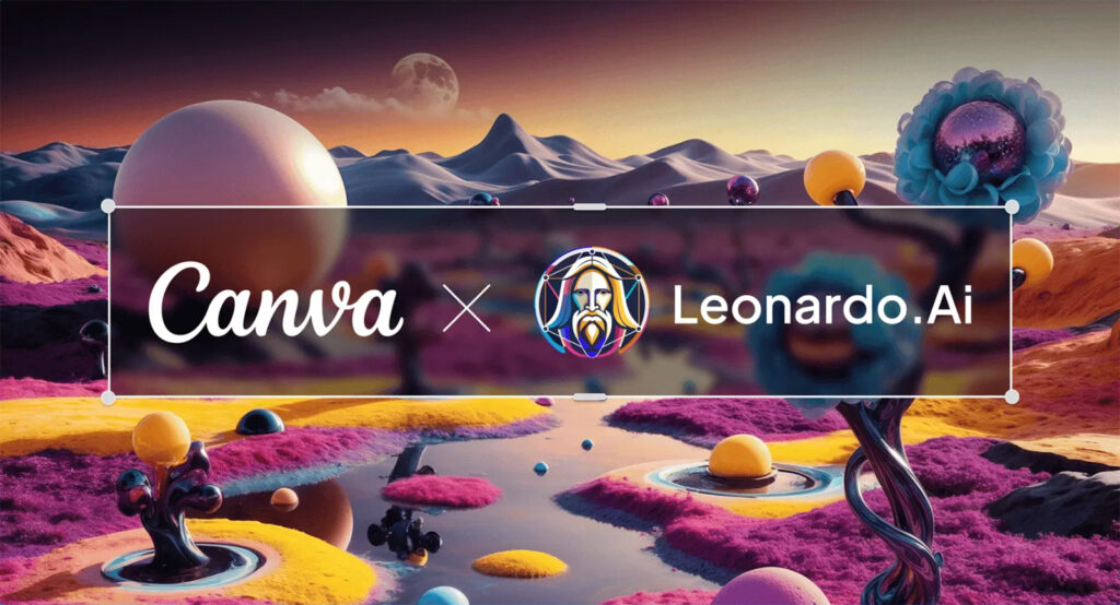 El pasado martes 30 de julio de 2024 Canva anunció la adquisición de la plataforma Leonardo AI con sus 120 investigadores, ingenieros y diseñadores. Según el comunicado de Canva en su blog oficial, Leonardo no dejará de ofrecer sus servicios, incluso podrá mejorar apoyado por los recursos financieros de Canva.