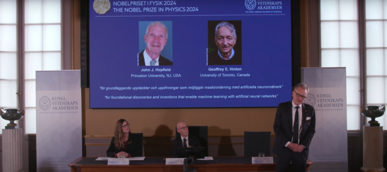 Nobel de Física para los padres de la inteligencia artificial