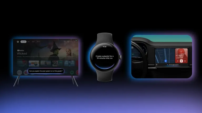 Gemini llega a relojes, coches y televisores