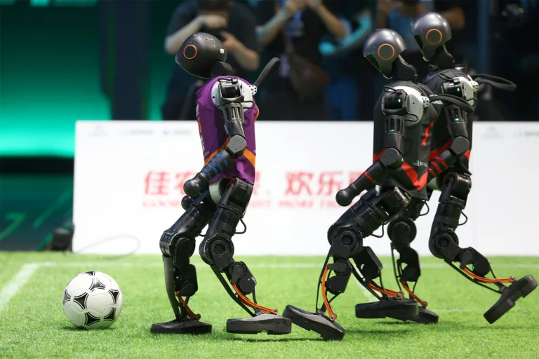Los robots también juegan al fútbol
