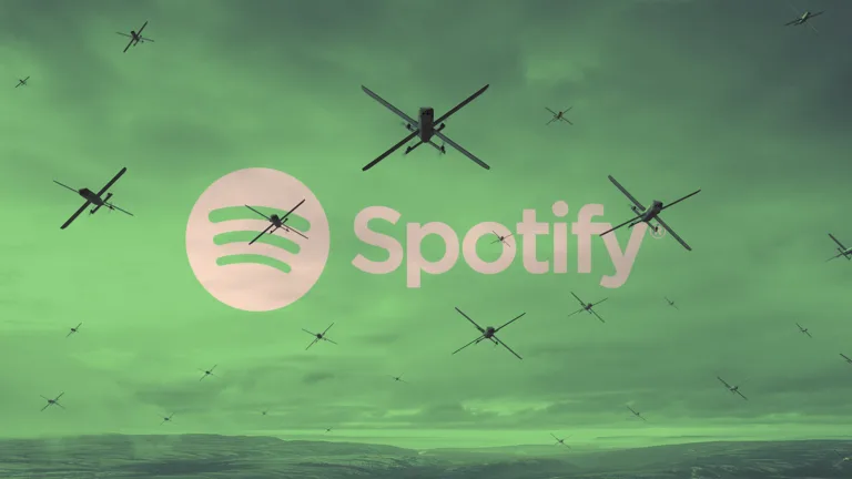 Spotify vuela su reputación al invertir en IA militar