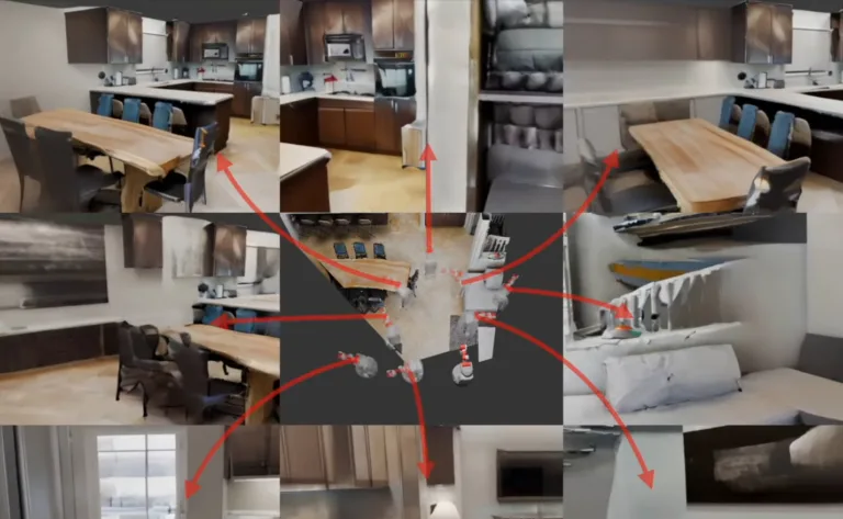 MindJourney: la IA de Microsoft que aprende a moverse por mundos 3D simulados