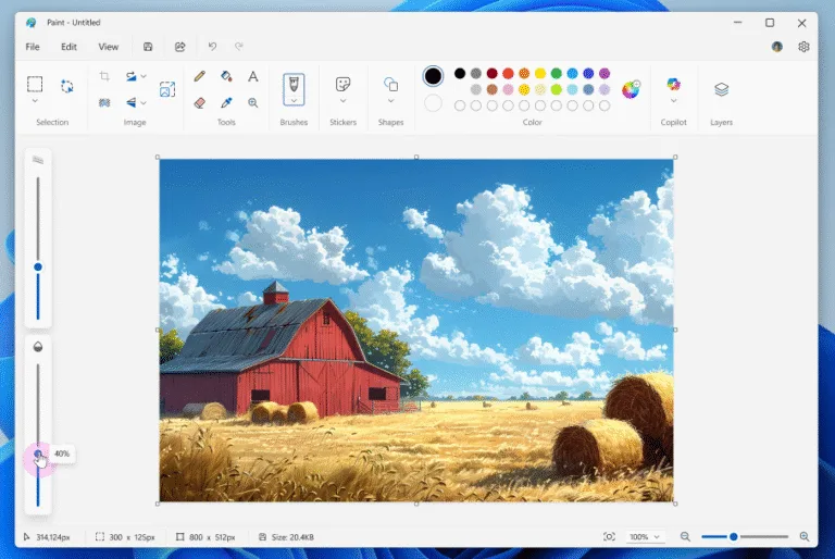 Microsoft Paint se hace inteligente
