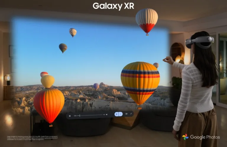 Realidad extendida con IA: así es Galaxy XR