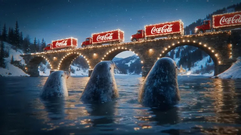 Coca-Cola vuelve con IA por Navidad