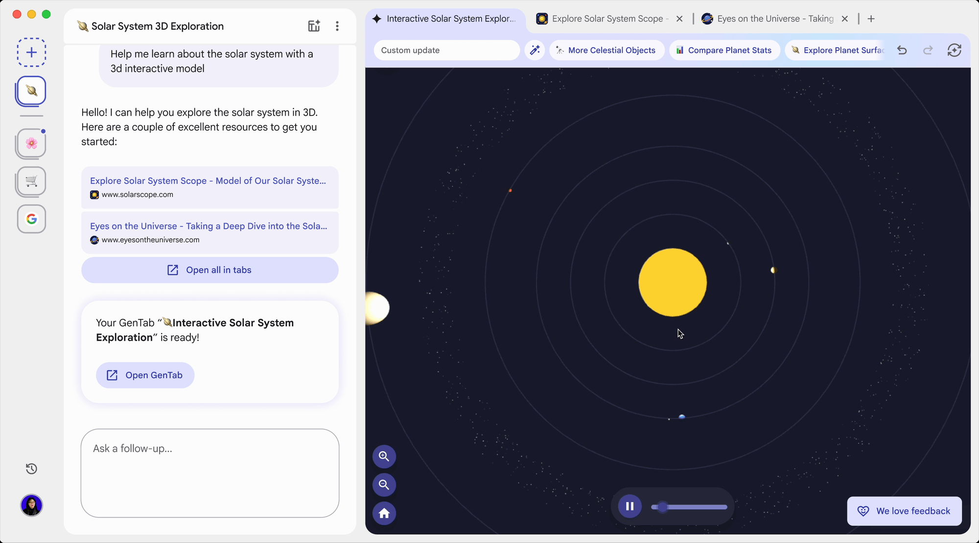 Google reinventa la navegación web con GenTabs