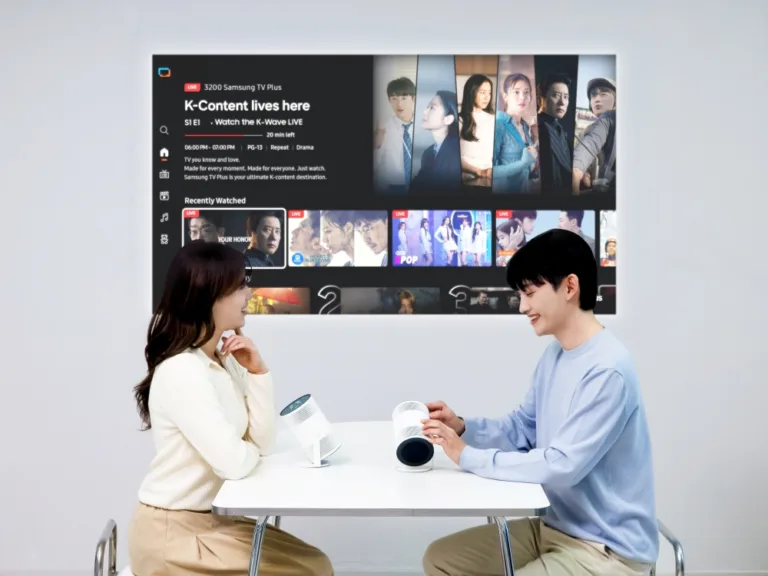 The Freestyle+, el proyector portátil con IA de Samsung