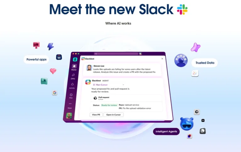 Slackbot presenta 30 funciones de IA para empresas