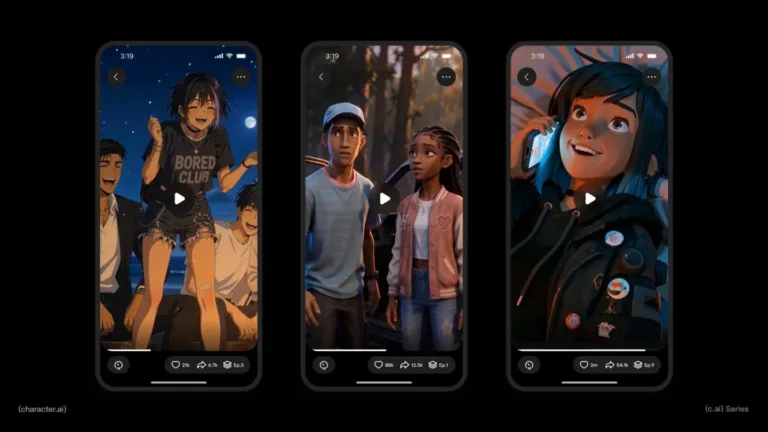 Character.ai lanza microdramas animados con guiones de Hollywood