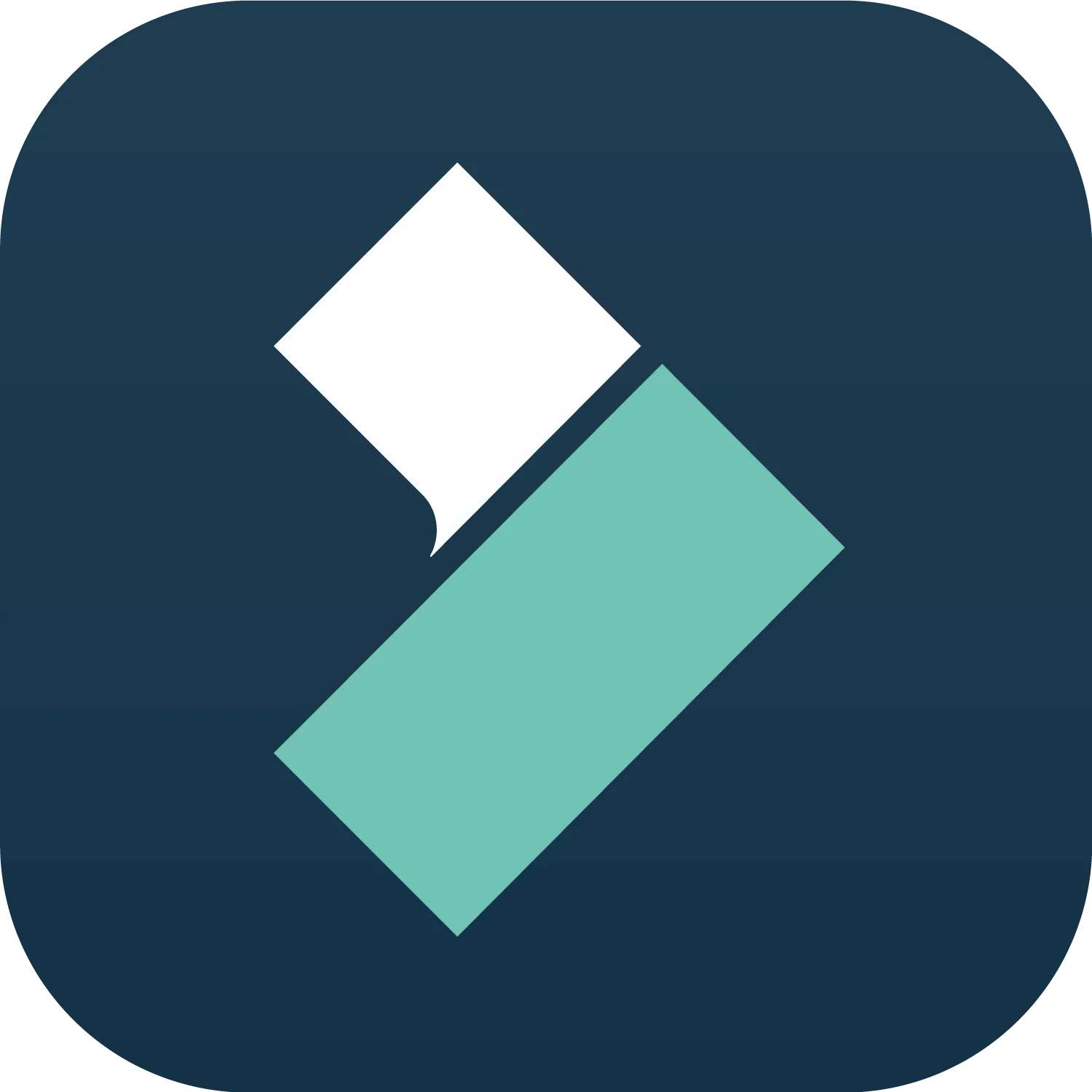 Filmora, de Wondershare, es un editor de vídeo de escritorio y móvil con funciones de IA: subtítulos, recorte, voz, música y limpieza de fondo.